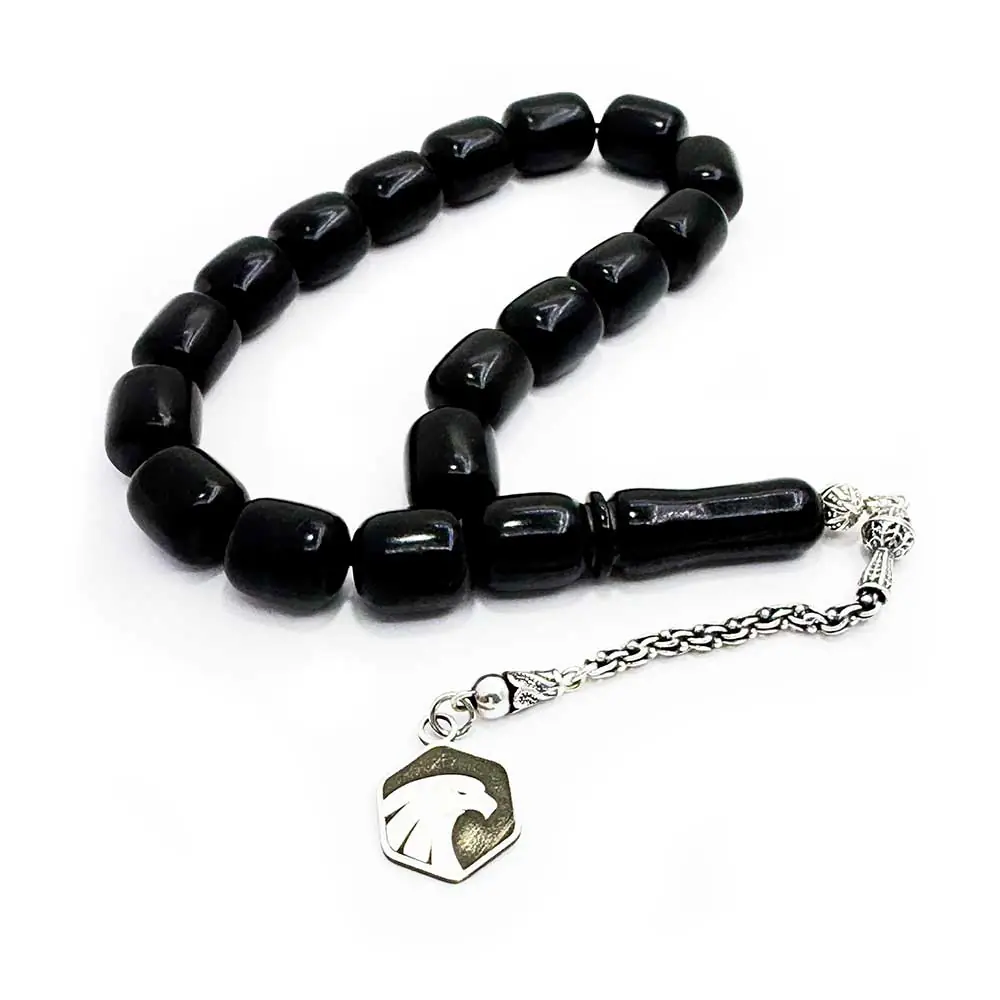 Capsule Fıçı Cut 17 li Erzurum Oltu Stone Prayer Beads