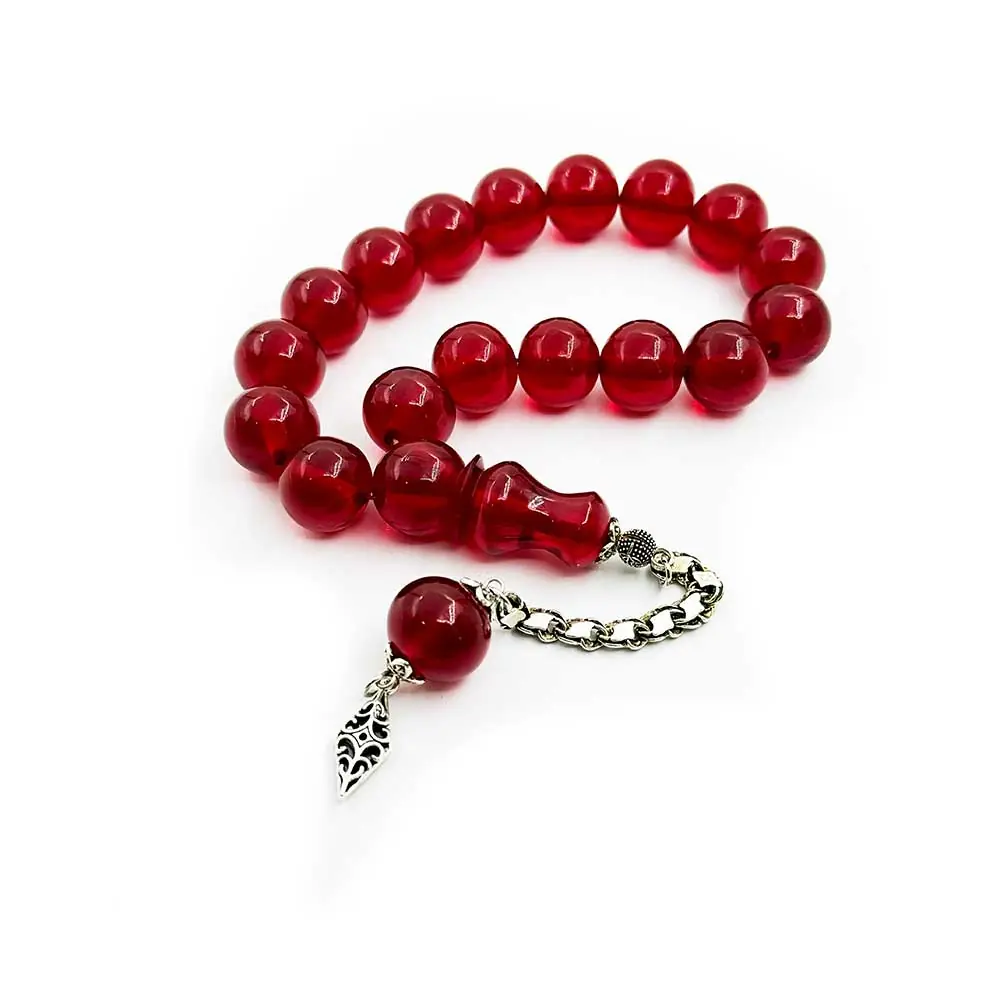 Handcrafted 17 li Fire Amber Efe Stres Prayer Beads