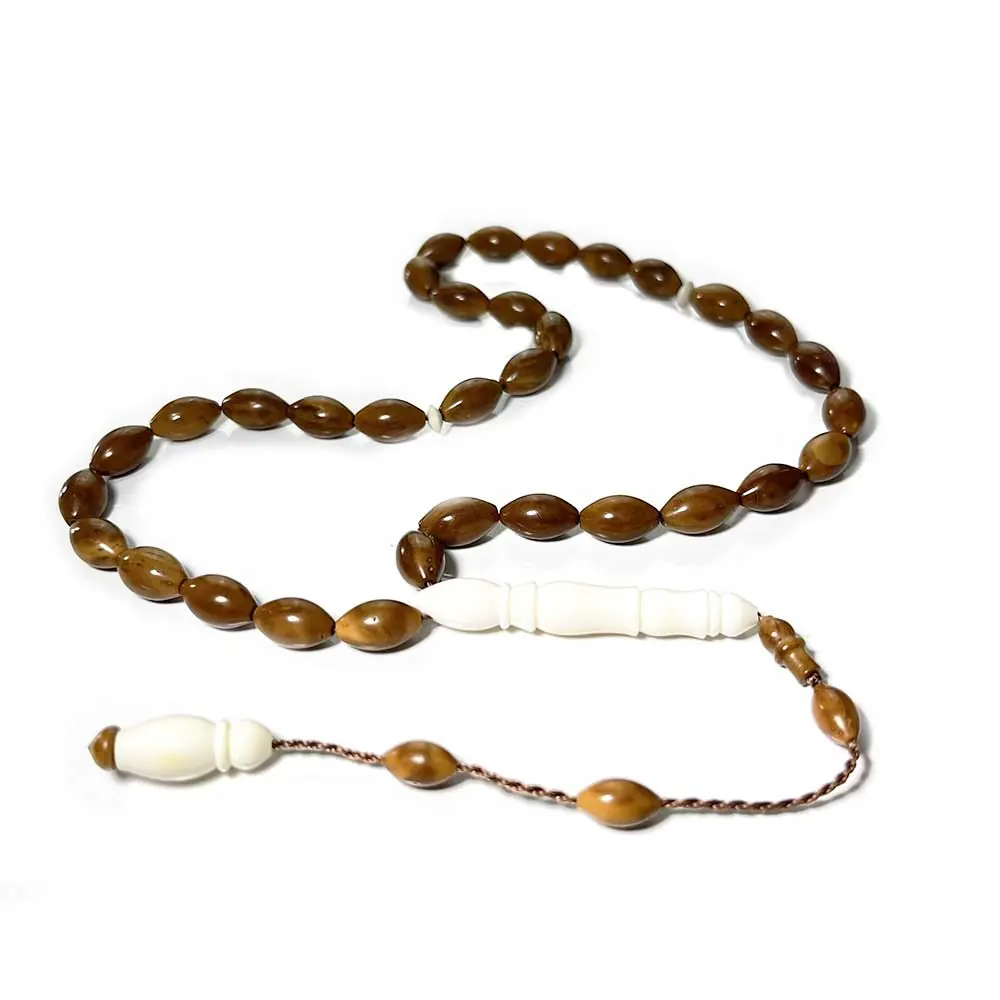 Deve Kemiği Special Design İmame & Sistemli Kuka Seed Prayer Beads