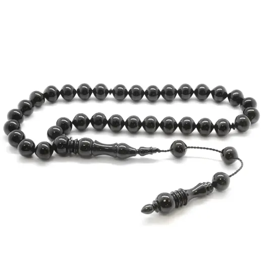 Kumpas Crafted İstanbul Cut Erzurum Oltu Stone Prayer Beads