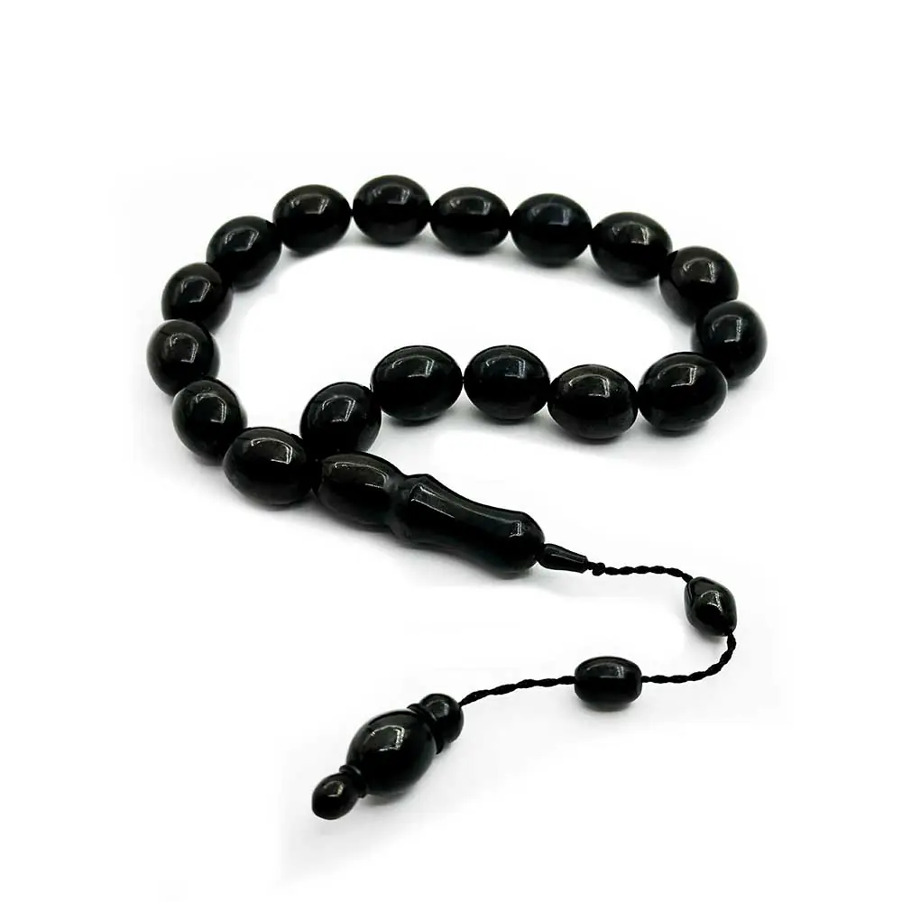17 li Arpa Cut Erzurum Oltu Stone Efe Stres Prayer Beads