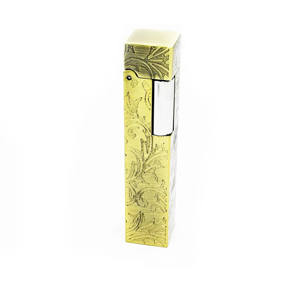 Taşhan Benzinli Slim Brass Lighter