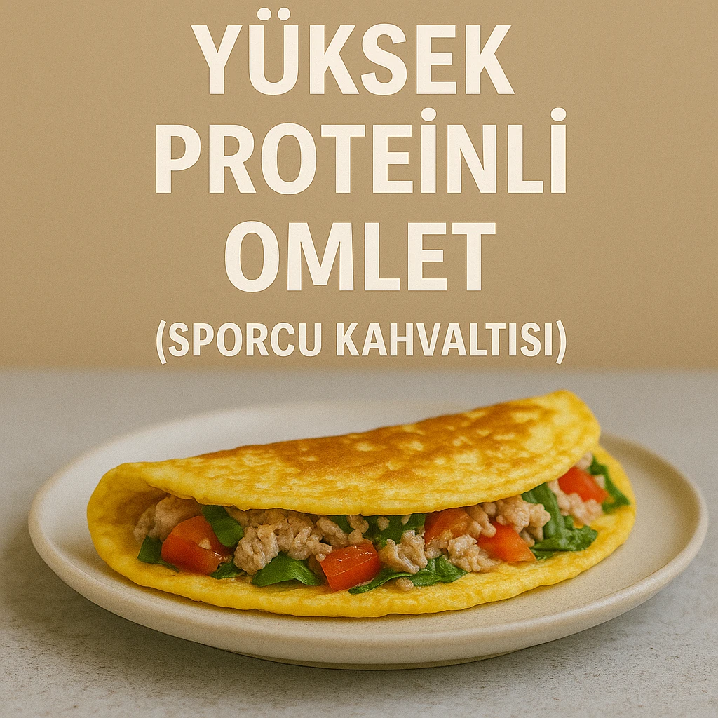 Yüksek Proteinli Omlet (Sporcu Kahvaltısı)