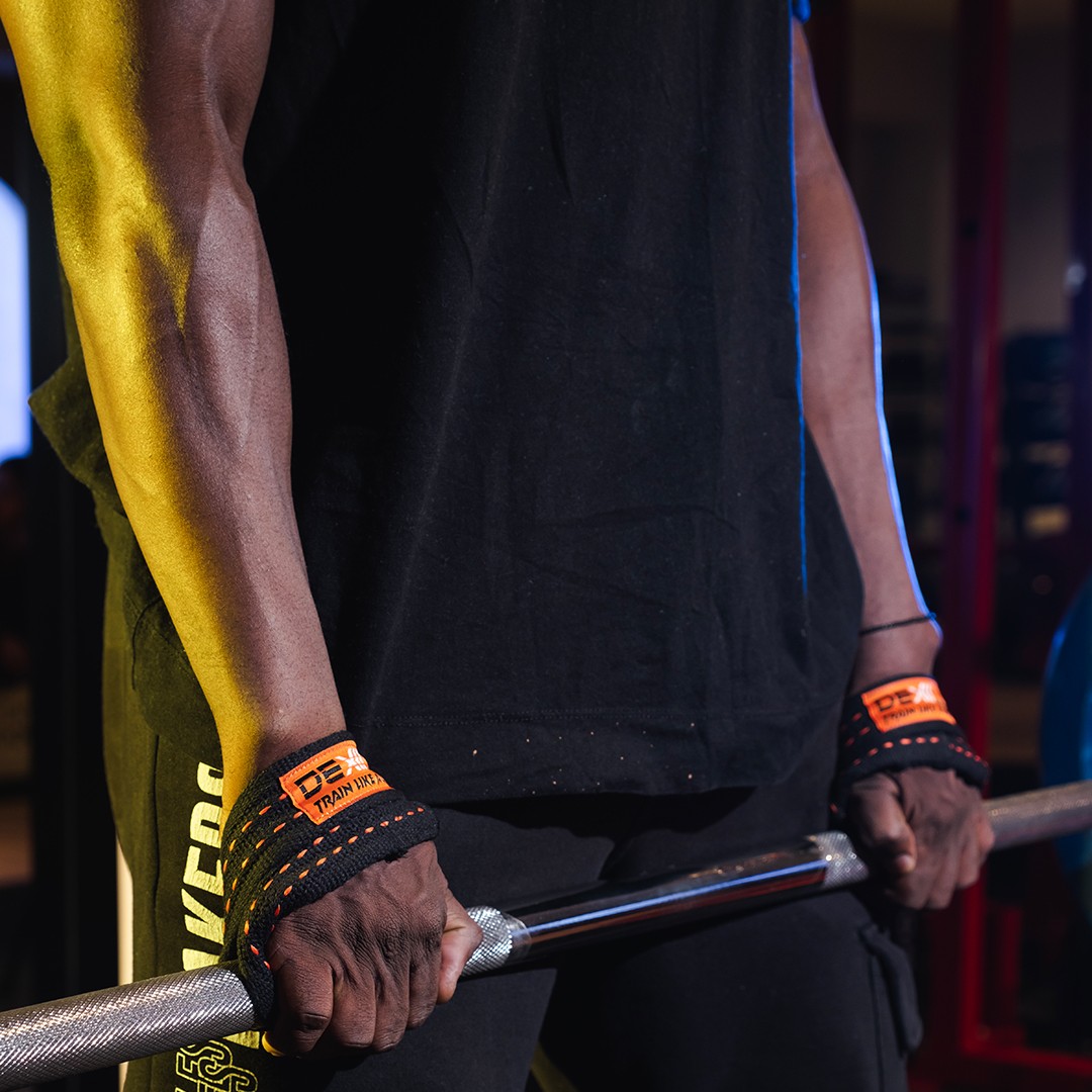 8 Loop Lifting Straps + Wrist Wraps 2'Li Set