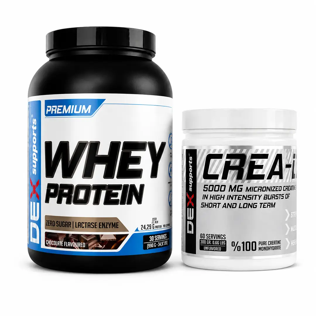 Dex Supports Performans Paketi | Kas Gelişimi için Whey Protein +