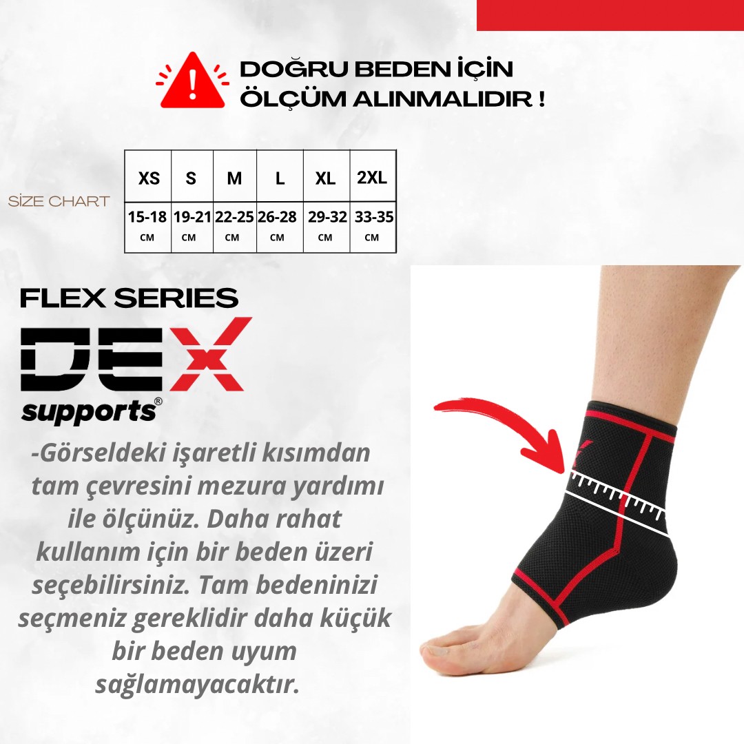 Ortopedik  Ayak Bilek Desteği  , Bilek Koruyucu Unisex 1 Adet 