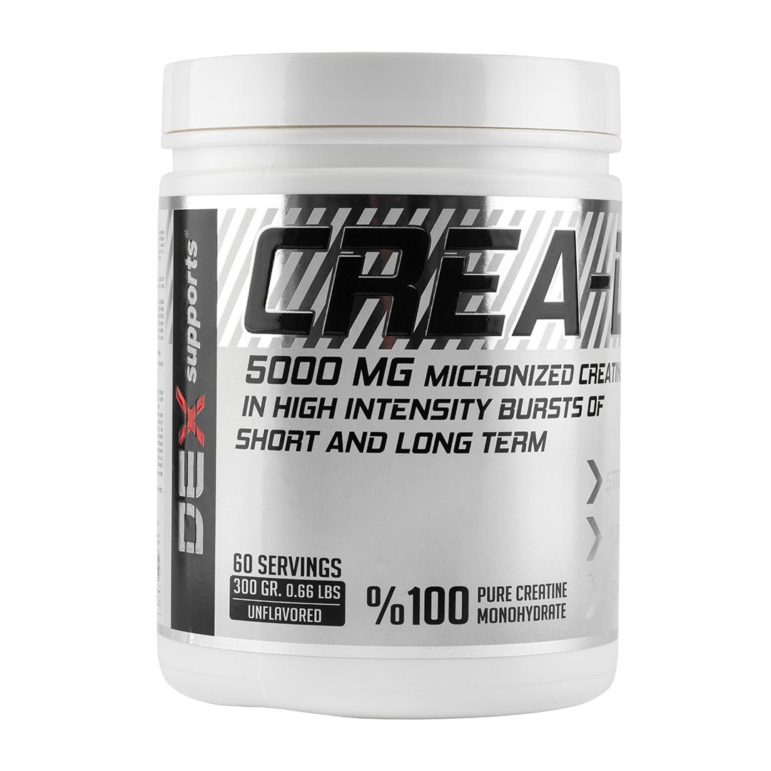 Kreatin , %100 Micronized Creatine Monohydrate 300g - 60 Servis