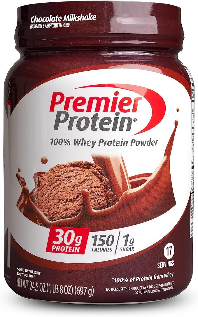 Protein Powder, Milkshake, 30g Protein, 1g Sugar, 100% Whey Protein, Keto Friendly, No Soy Ingredients, Gluten Free, 17 servings, 24.5 ounces