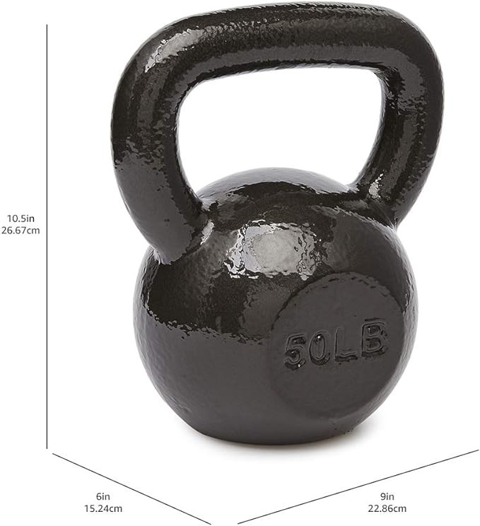 Cast Iron Kettlebell with Enamel Finish