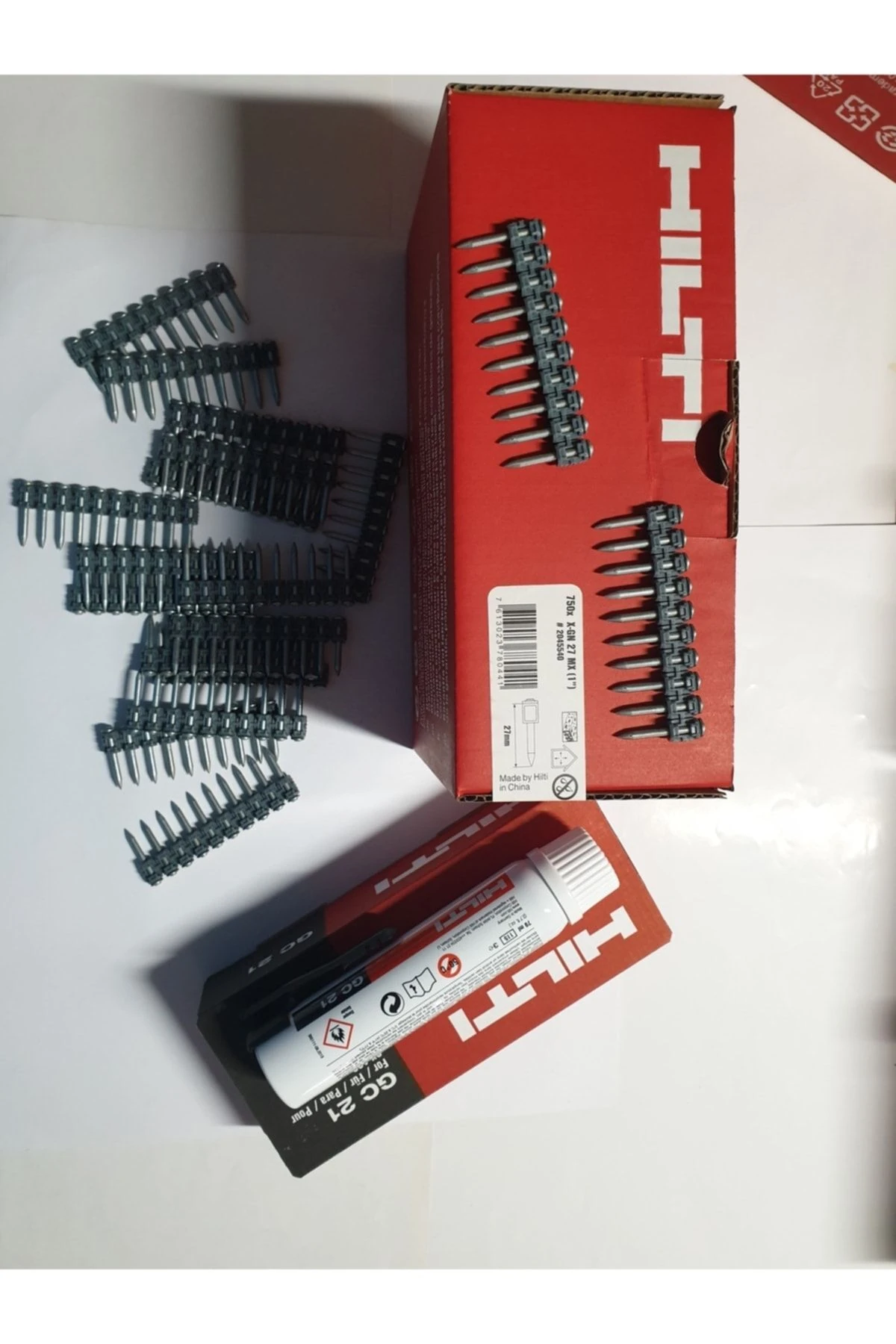 Gx 120 750 Lik 27mm Çivi Gc21 Gaz Tüpü