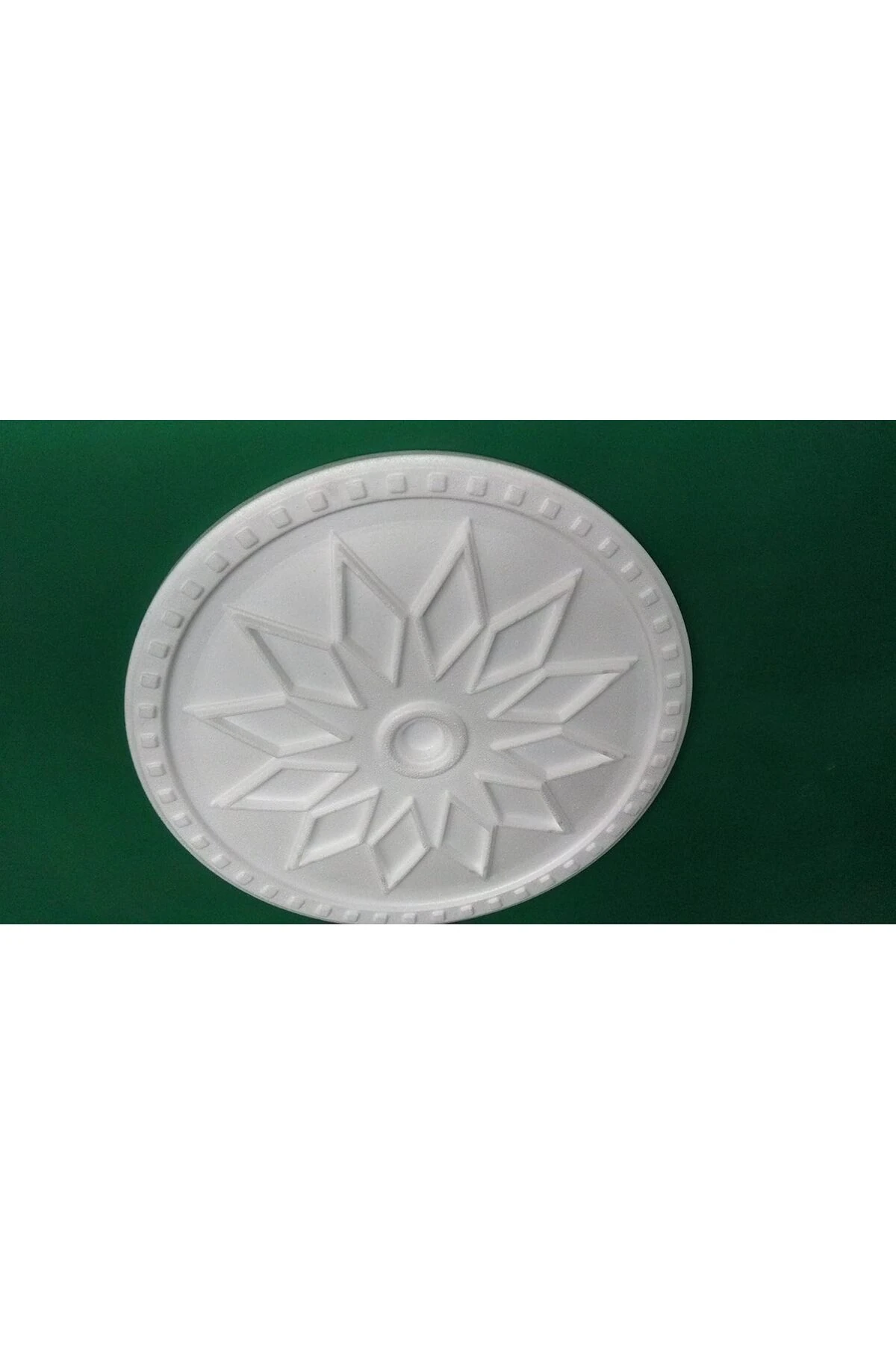 Dekor Göbek Kartonpiyer Stropiyer Tavan Lamba Göbeği - BAKLAVA 48 Cm (48X48X3) 1112232