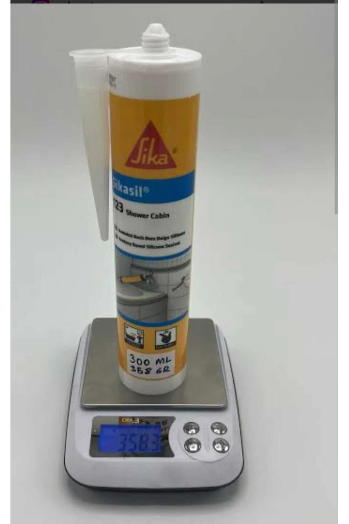 duşakabin silikonu sil 123 antibakteriyel