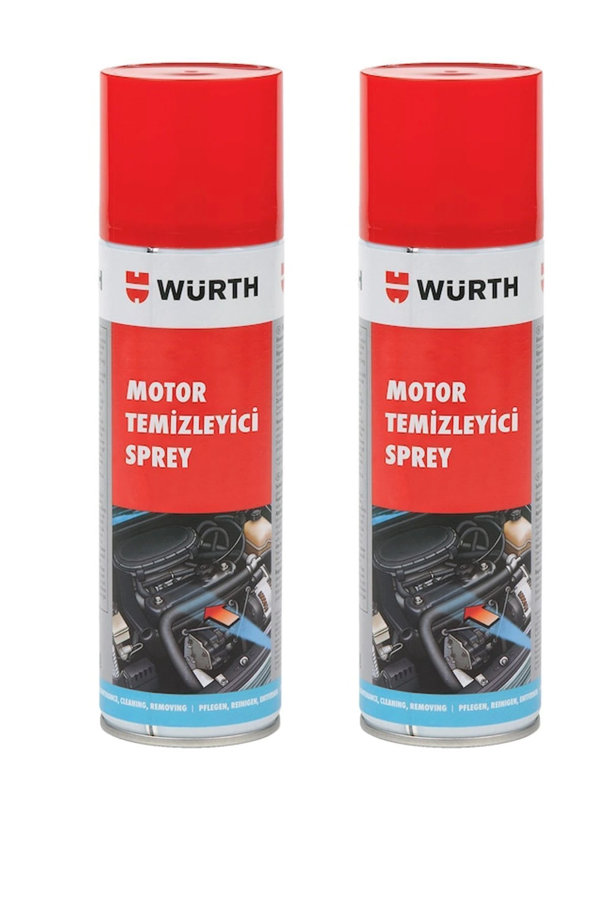 Motor Temizleyici Sprey 500 Ml / 2'li Paket / Orjinal Alman Üretimi