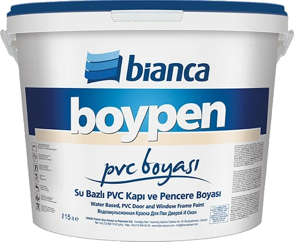 Boypen P.V.C. Boyası Beyaz 2.5LT