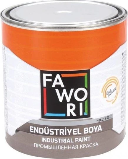Favori Endüstriyel Mat Siyah Boya 15 Kg.