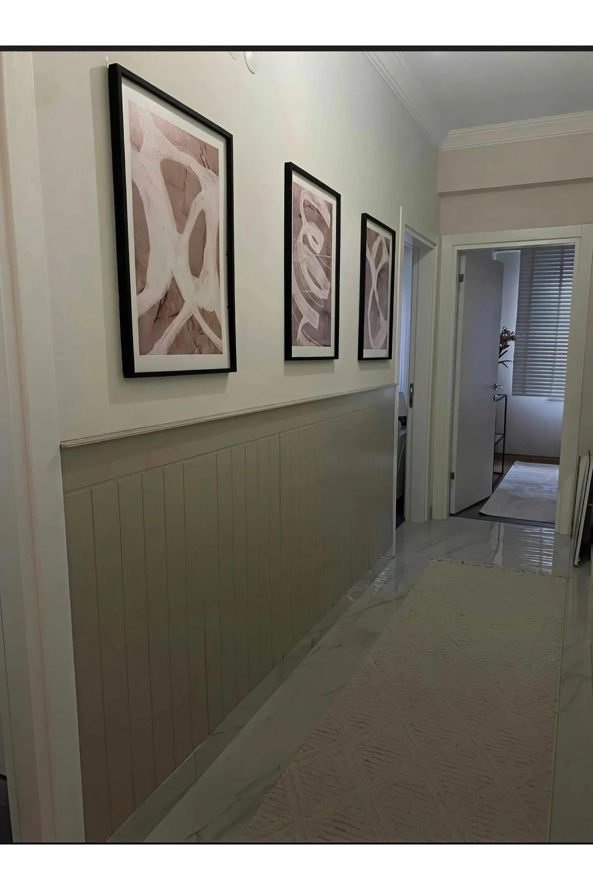 (102X36CM)mdf Cnc Işlemeli Dekoratif Boyanabilir Duvar Paneli (6MM)düz Hmcduvarpanelleri, One Size