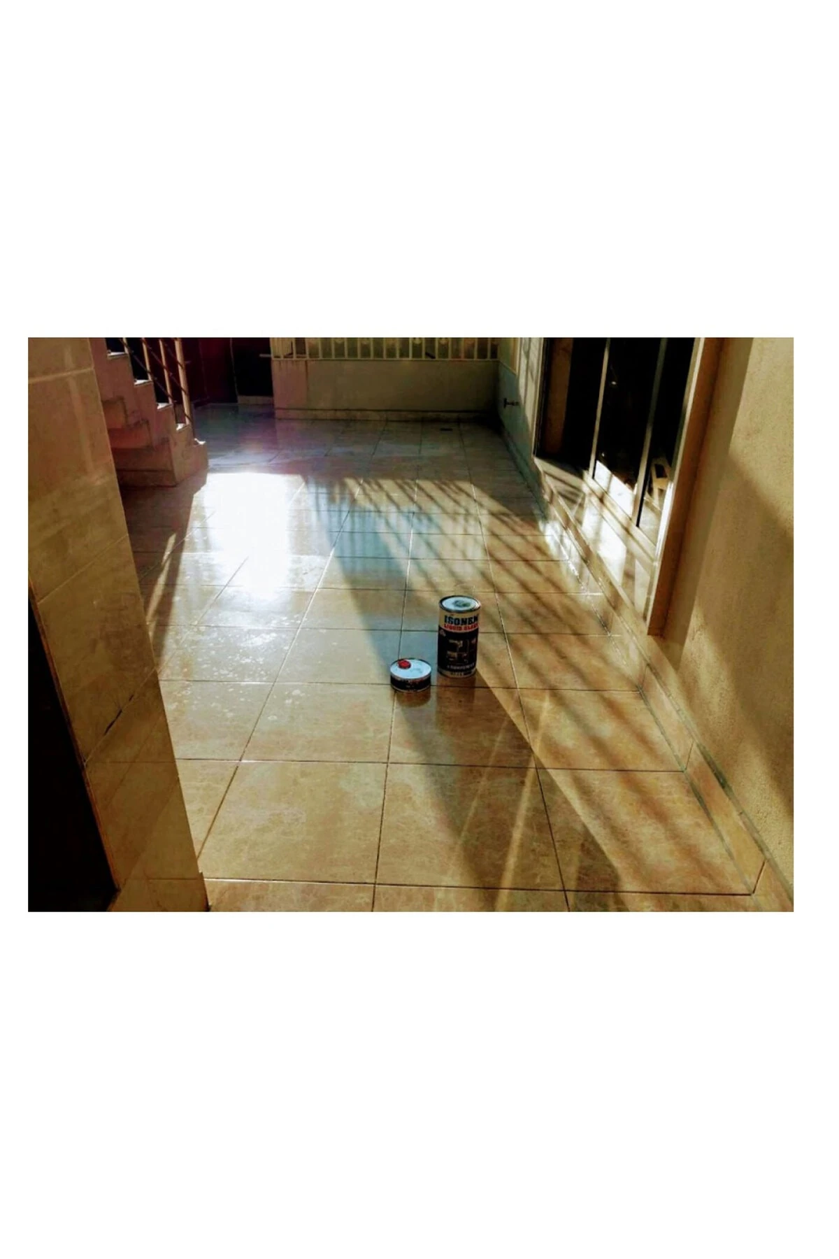 LIQUID GLASS Sıvı Cam-Şeffaf ve Parlak Su İzolasyonu Malzemesi 4 Kg