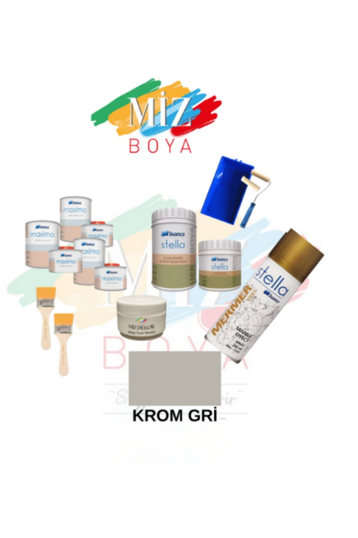 Stella Mutfak Dolabı Ve Tezgah Boyama Seti