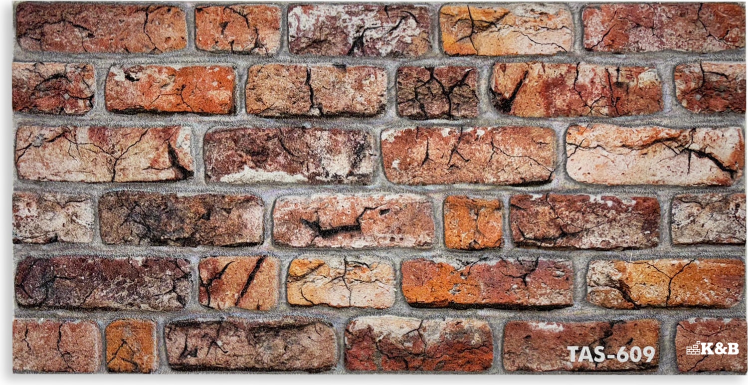 Taş Görünümlü Strafor Duvar Paneli (9'lu Paket)