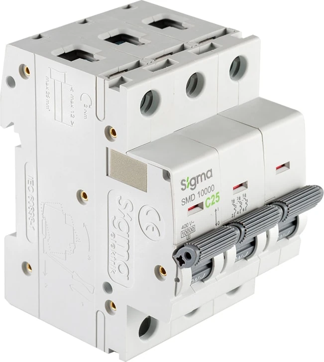 3X32A 10KA C Tip Otomatik Sigorta