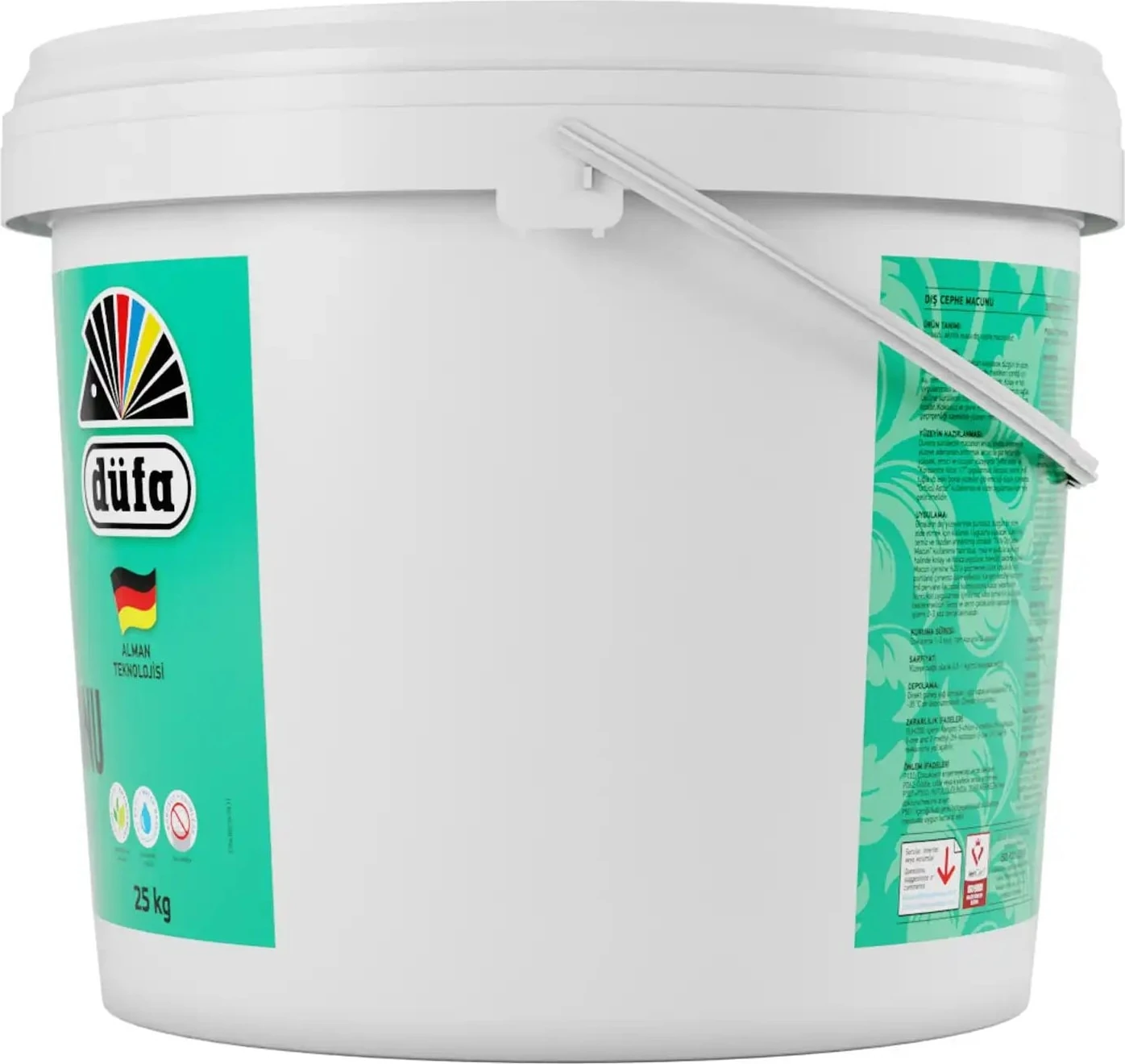 Akrilik Dış Cephe Macun 25 l Beyaz