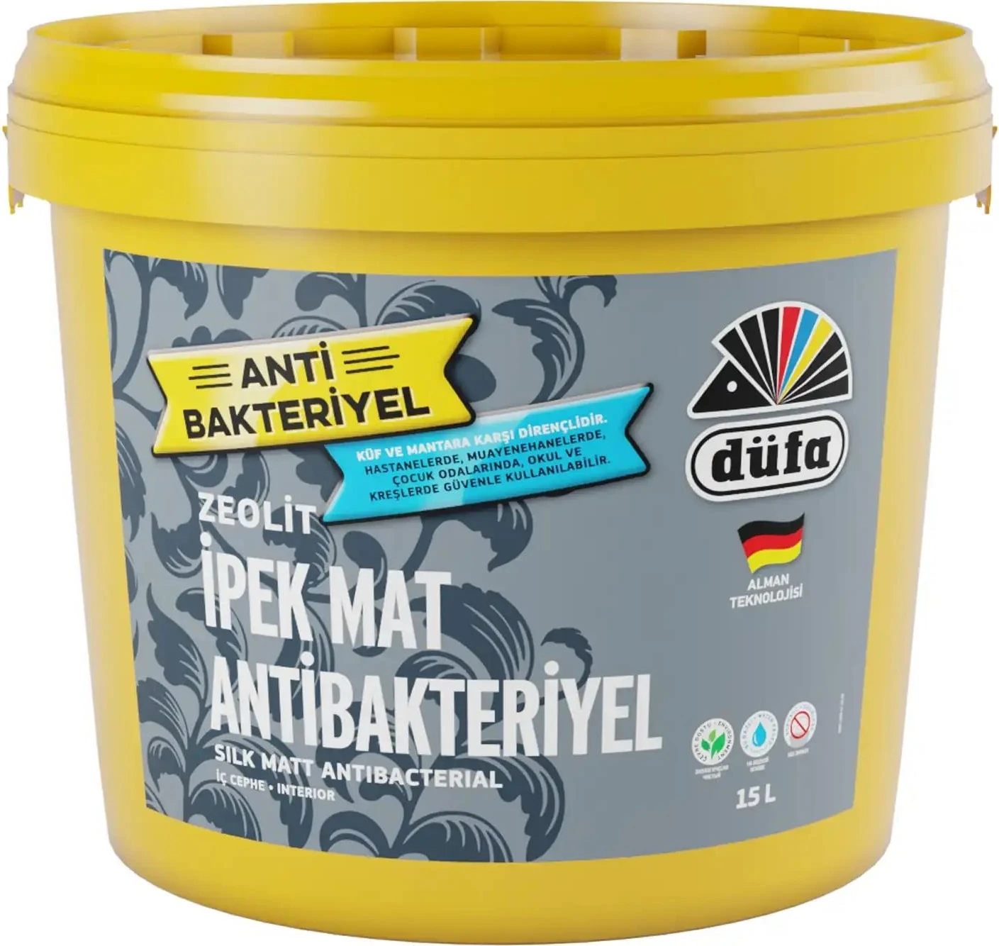 Zeolit Iç Cephe Duvar Boyası Ipek Mat