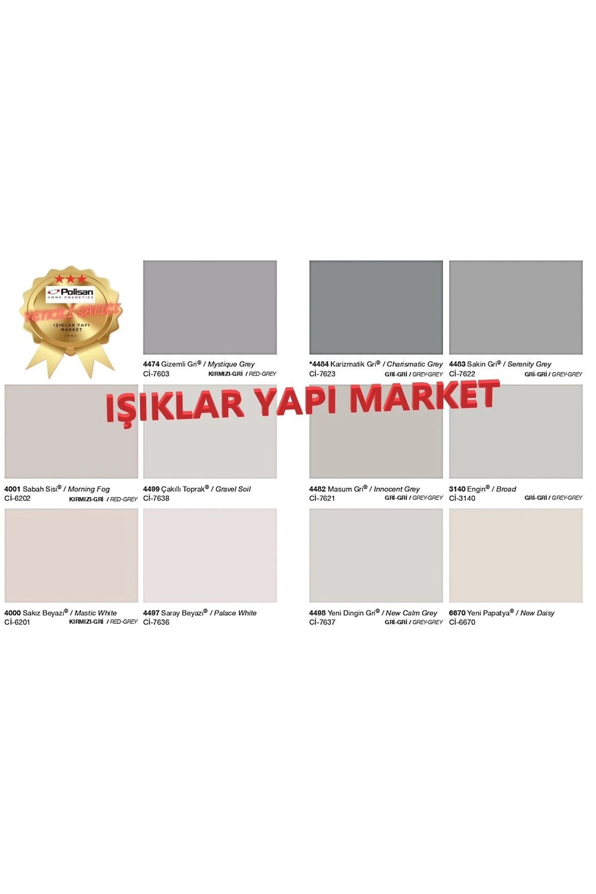 -Elegans -Silinebilir -Küf Önleyici -Antibakteriyel-İç Cephe Duvar Boyası