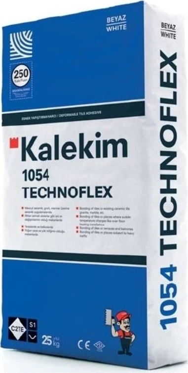Technoflex 1054 Gri Yapıştırma Harcı 25 Kg