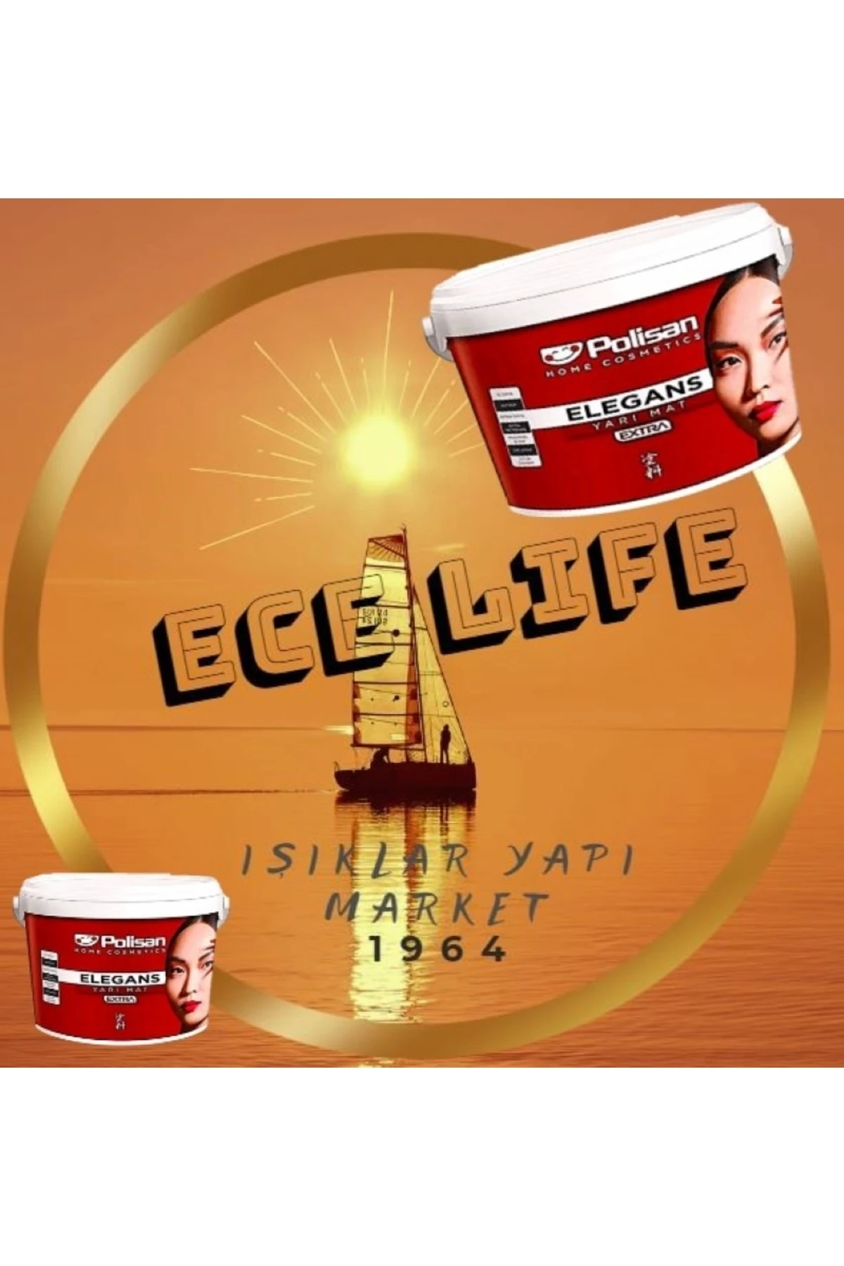 -Elegans -Silinebilir -Küf Önleyici -Antibakteriyel-İç Cephe Duvar Boyası