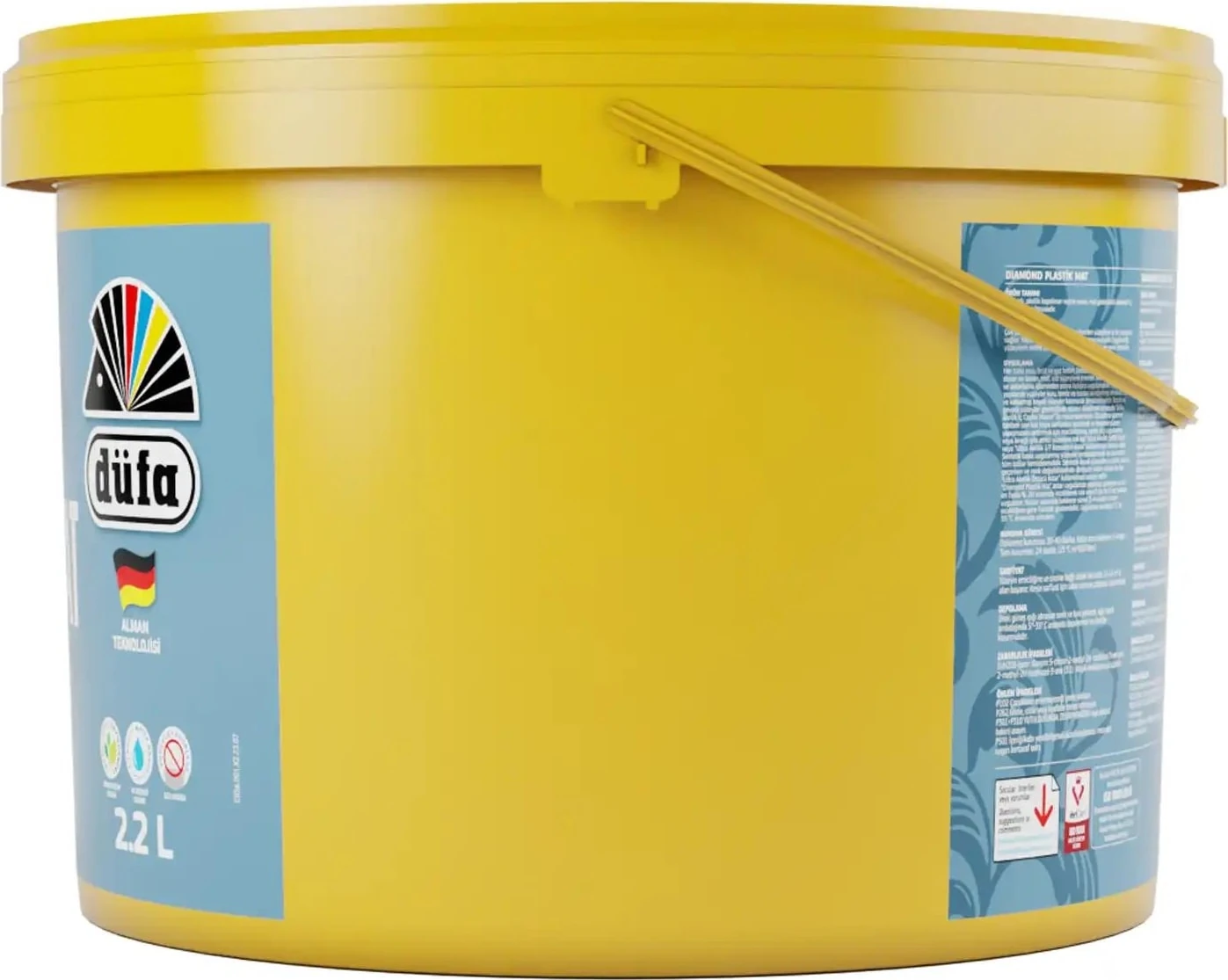 Diamond Plastik İç Cephe Duvar Boyası Mat Beyaz 2.2 l