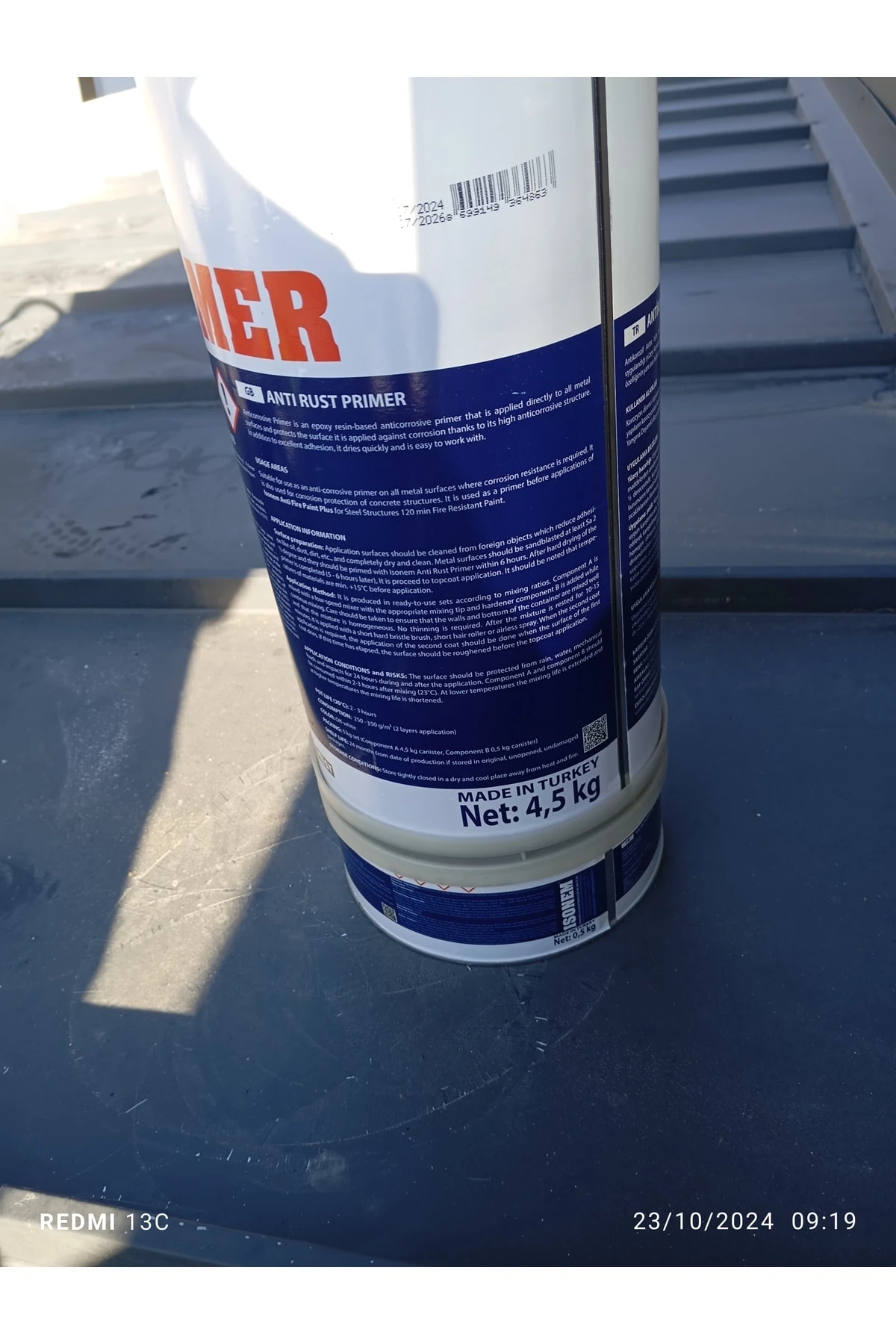 ANTI RUST PRIMER 5 KĞ