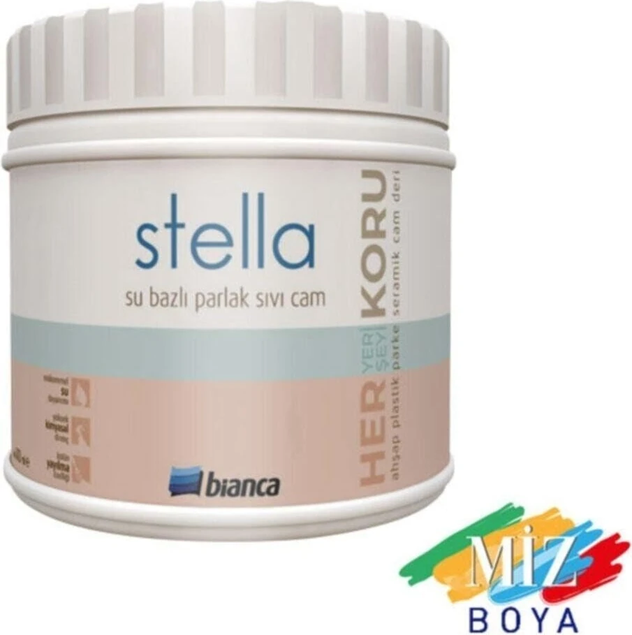 Stella Sıvı Cam Parlak 500 M