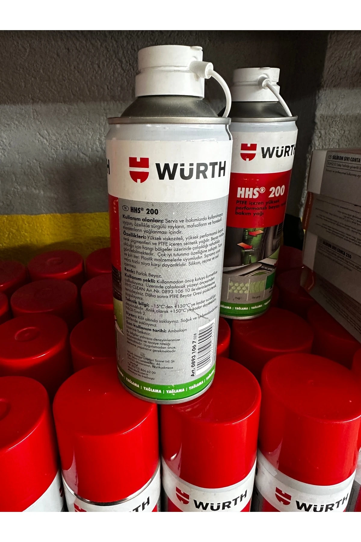 08931067 Hhs Grease Beyaz Bakım Yağlama Gres Yağı 400 ml