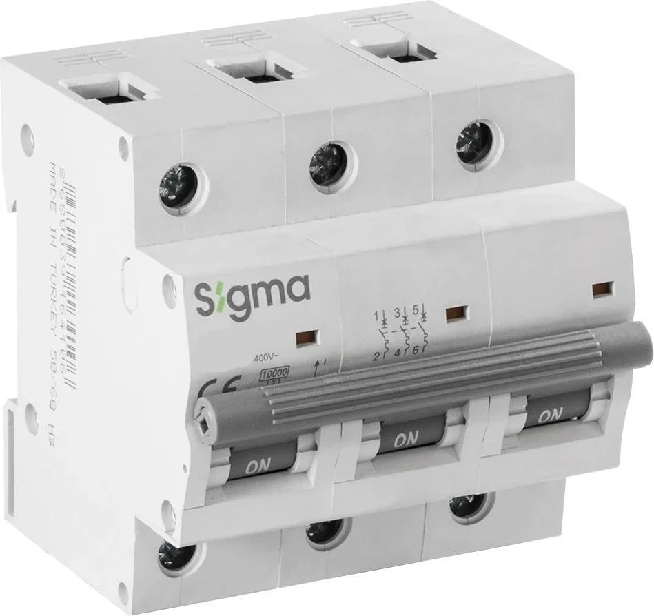 1SL312C 3X125A 10KA C Serisi Otomatik Sigorta