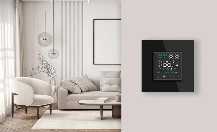 Akıllı Oda Termostatı - Siyah