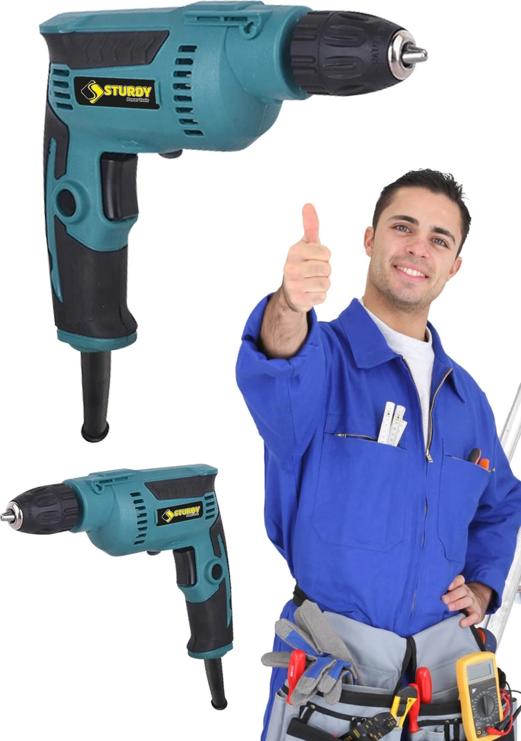 Japon Techno Hummer Drill 3500 V 35.000 Rpm Sjs Metal Sanzıman Devir Ayarlı Matkap