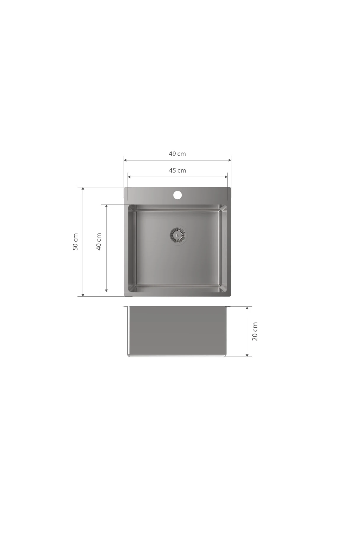Paslanmaz Çelik Eviye ( 382) 5 Yıl Garantili. Yedek Parça Garantili.