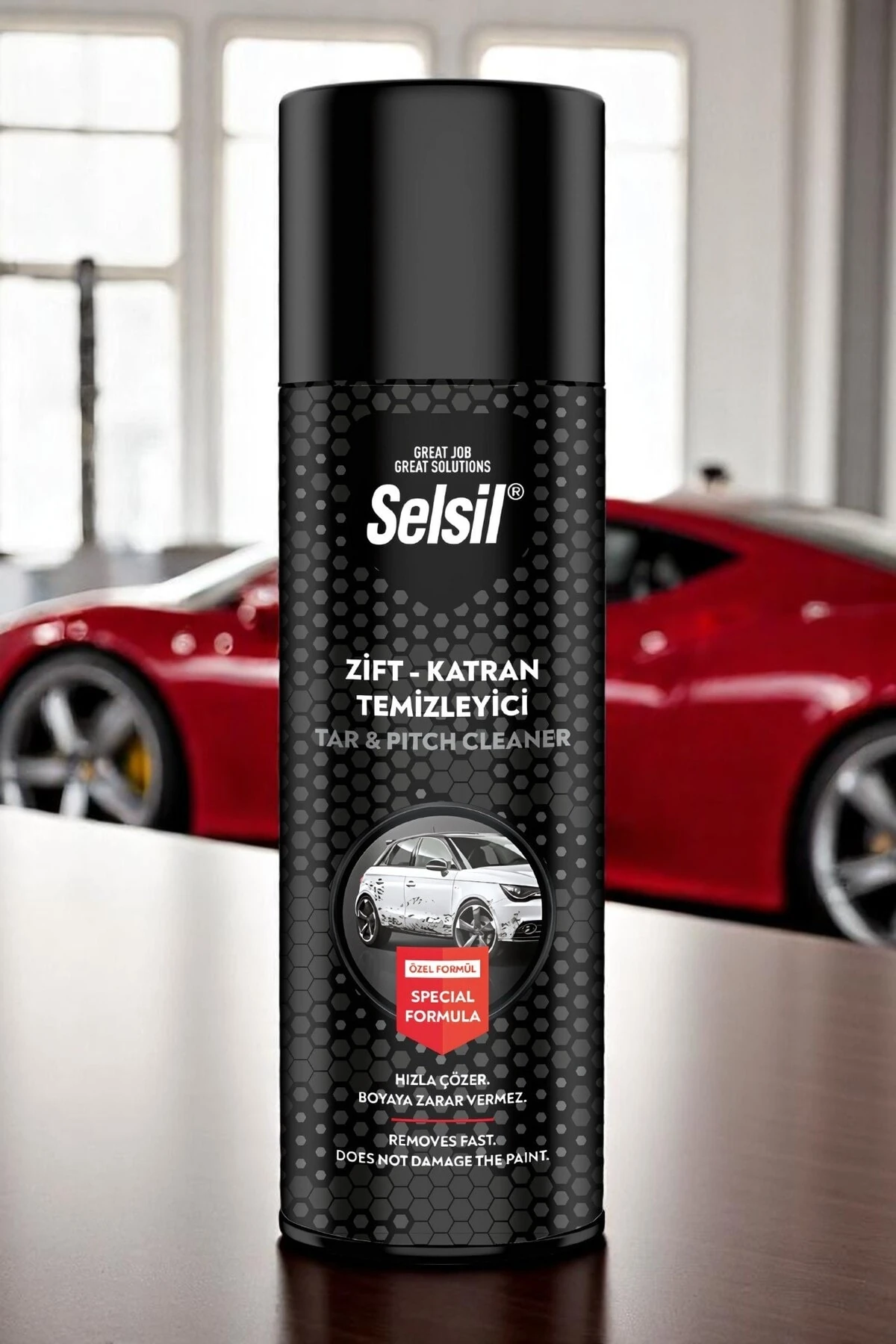 Zift-Katran Temizleyici Sprey 500 ml | Boyaya Zarar Vermeyen Hızlı Çözücü