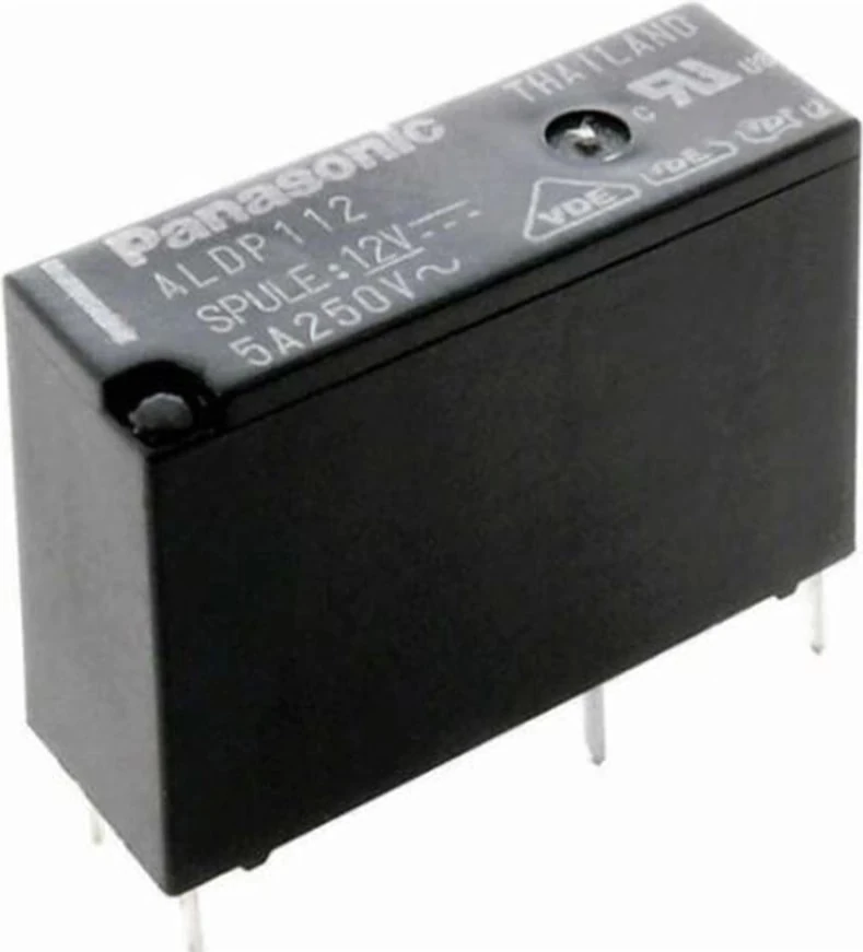 Kombi Rolesi ALDP112W Panasonik Röle 5A 12V 4 Pin