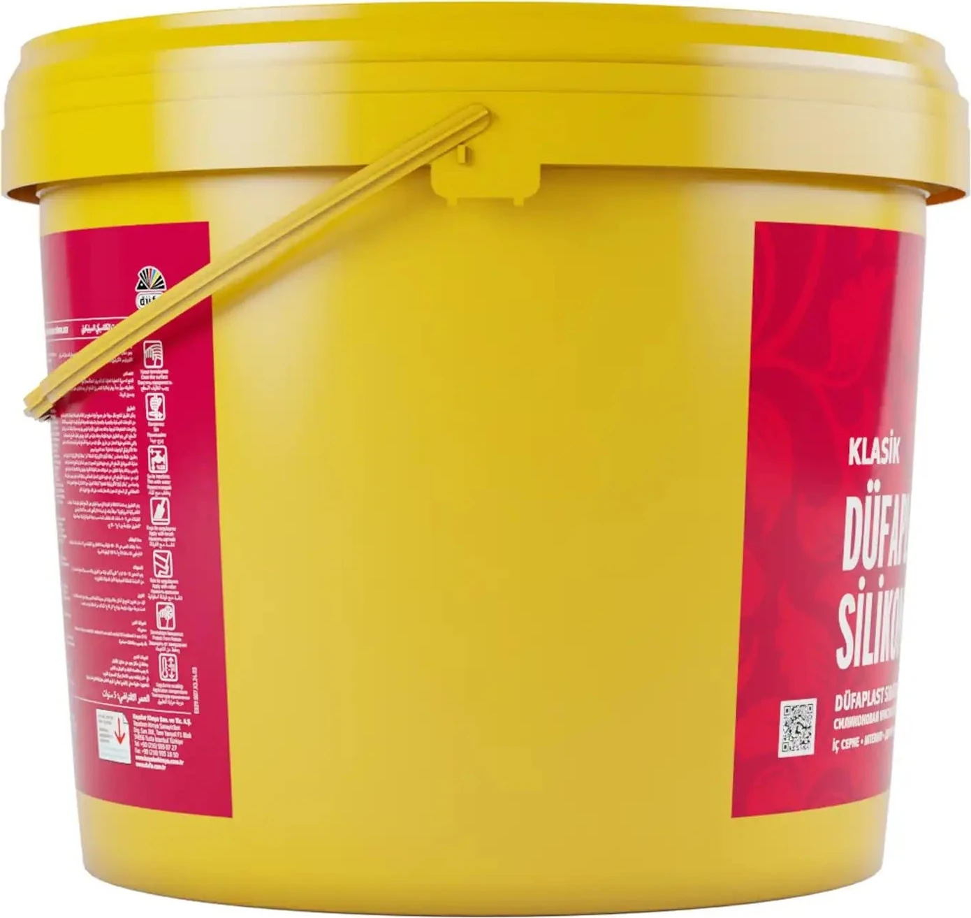 Klasik plast Silikonlu İç Cephe Duvar Boyası 1051 Şampanya 6 l