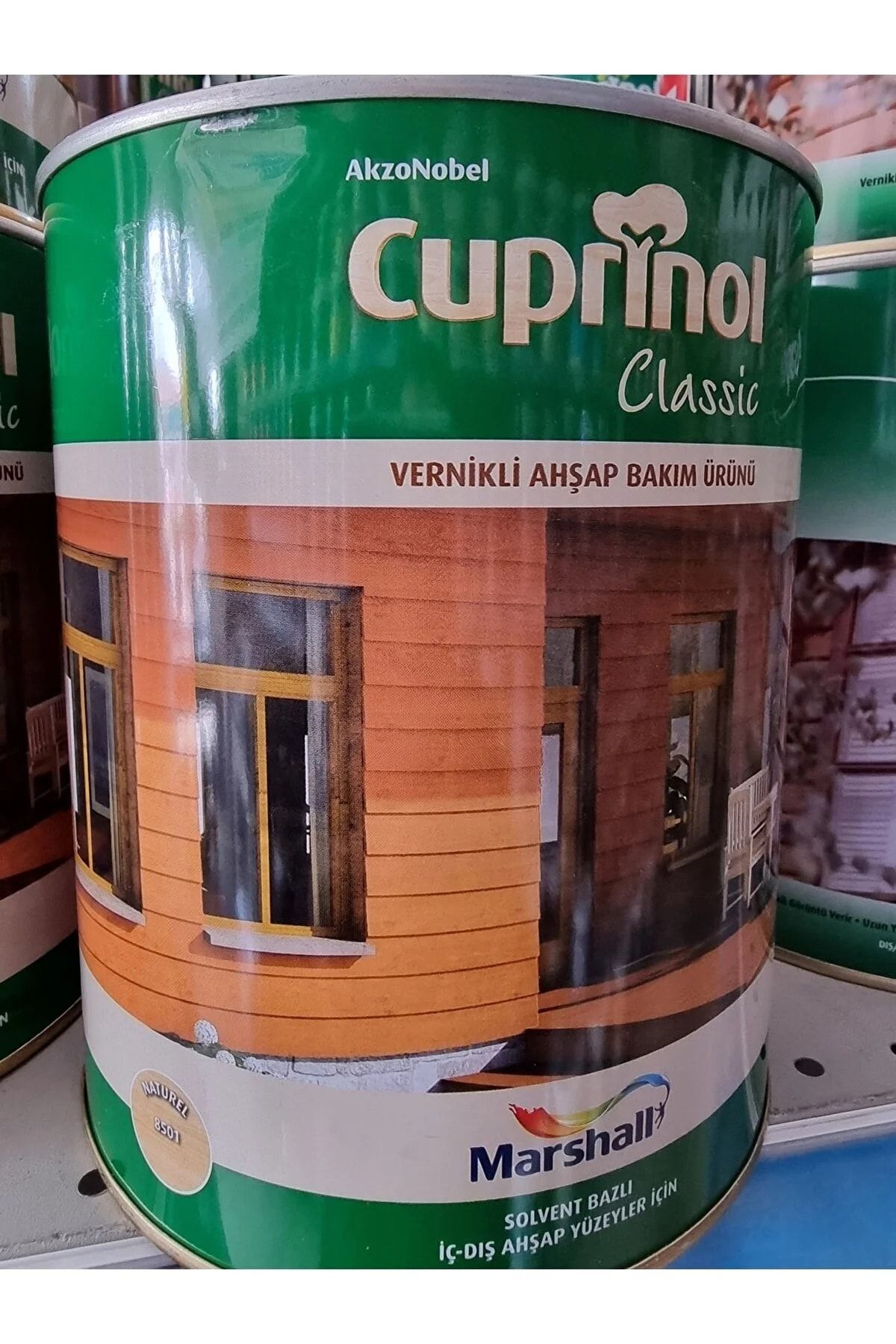 Cuprınol Vernikli Ahşap Bakım Ürünü 2,5 Lt 8501 Naturel