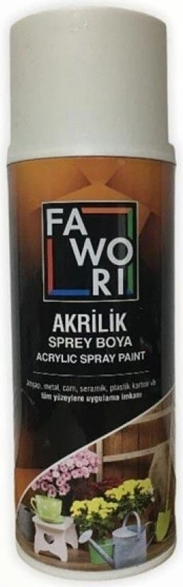 Akrilik Sprey Boya 400 Ml.parlak Beyaz