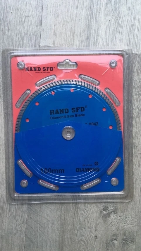 Hand Sfd Turbo Kanallı Elmas Testere 180 mm