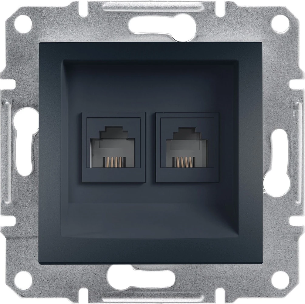 A Plus 2*RJ11 Antrasit