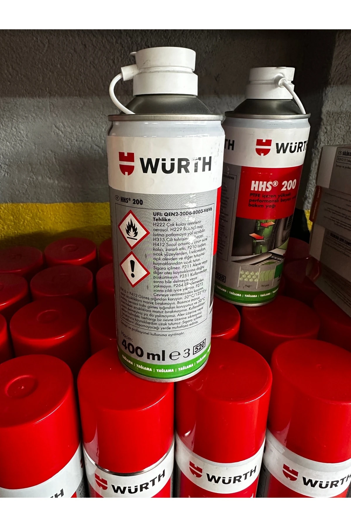 08931067 Hhs Grease Beyaz Bakım Yağlama Gres Yağı 400 ml