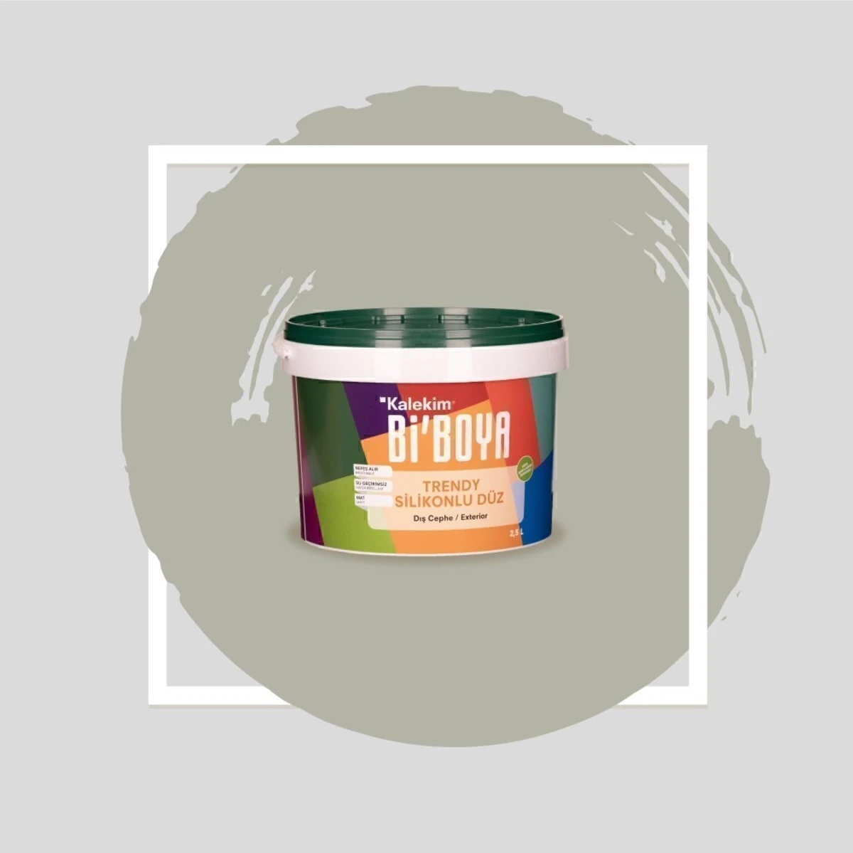 Silikonlu Dış Cephe Boyası 2.5 Lt 4191