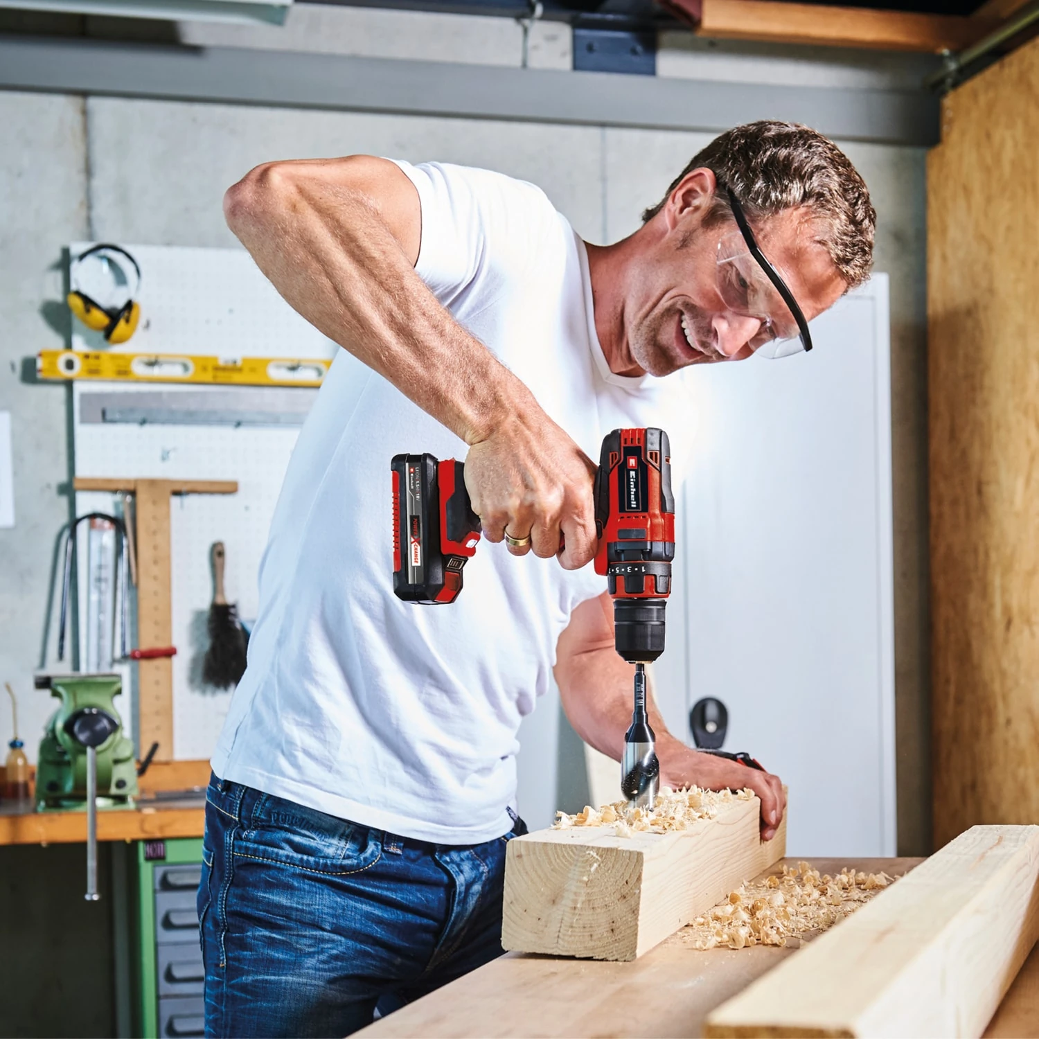 Akülü Alet Seti TC-TK 18 Li Kit, Power X-Change (Lityum-İyon, vidalama TC-CD 18/35 Li + avuç taşlama TC-AG 18/115 Li, 1,5 Ah ve 3,0 Ah akü dahil) - 4257238