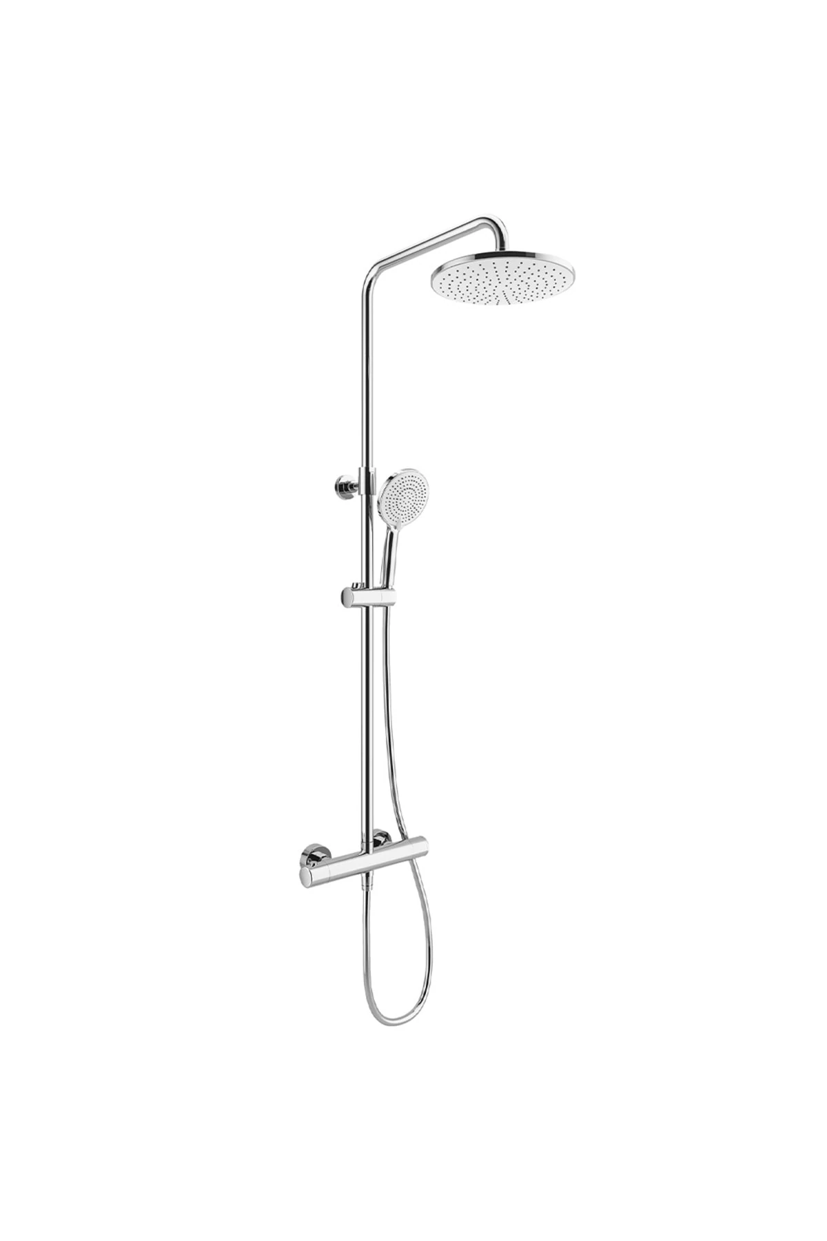 Rain Round Termostatik Duş Barı