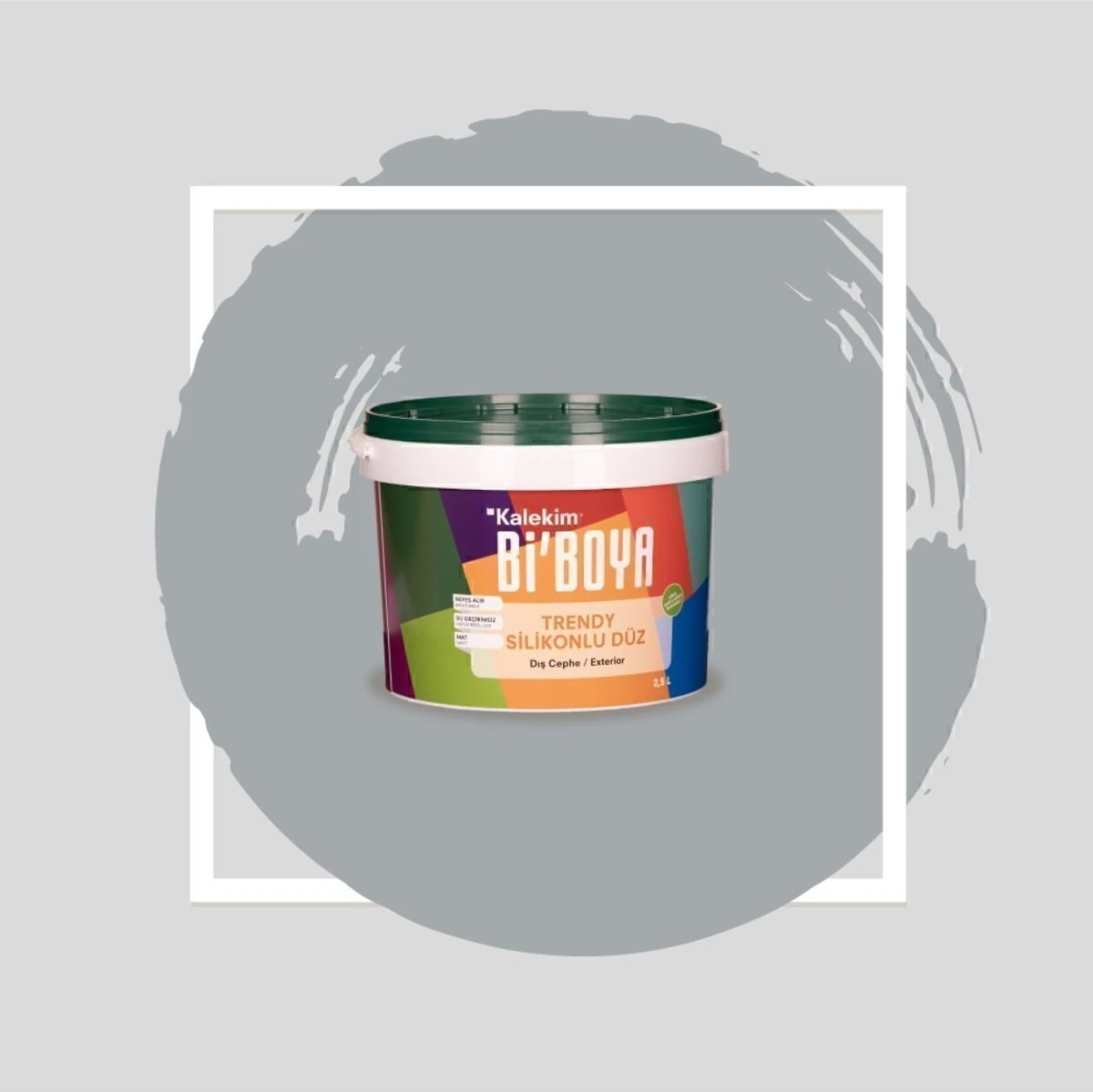 Silikonlu Dış Cephe Boyası 2.5 Lt 4181