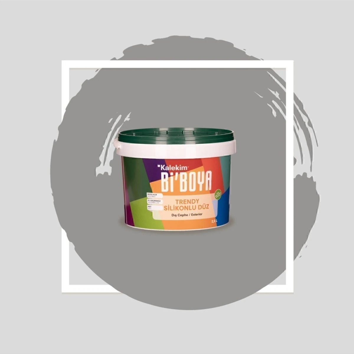 Silikonlu Dış Cephe Boyası 2.5 Lt 4233